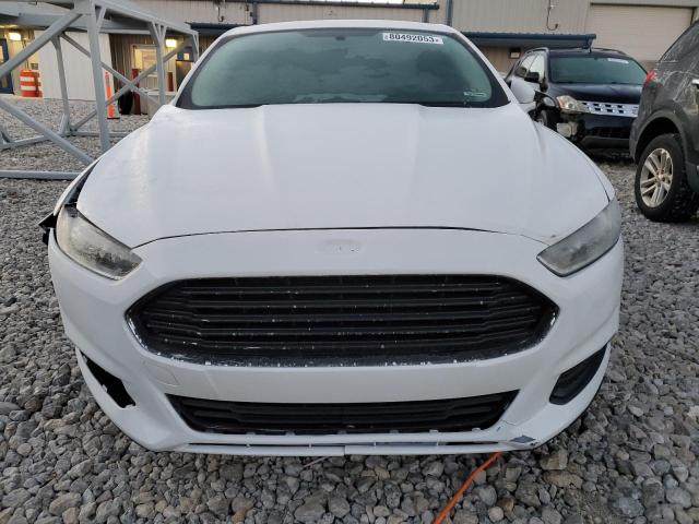 3FA6P0HD9GR119713 - 2016 FORD FUSION SE WHITE photo 5