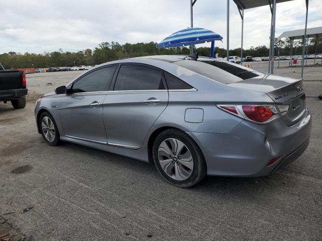 KMHEC4A44FA120095 - 2015 HYUNDAI SONATA HYBRID GRAY photo 2