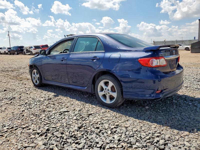 5YFBU4EEXCP037236 - 2012 TOYOTA COROLLA BASE ლურჯი ფოტო 2