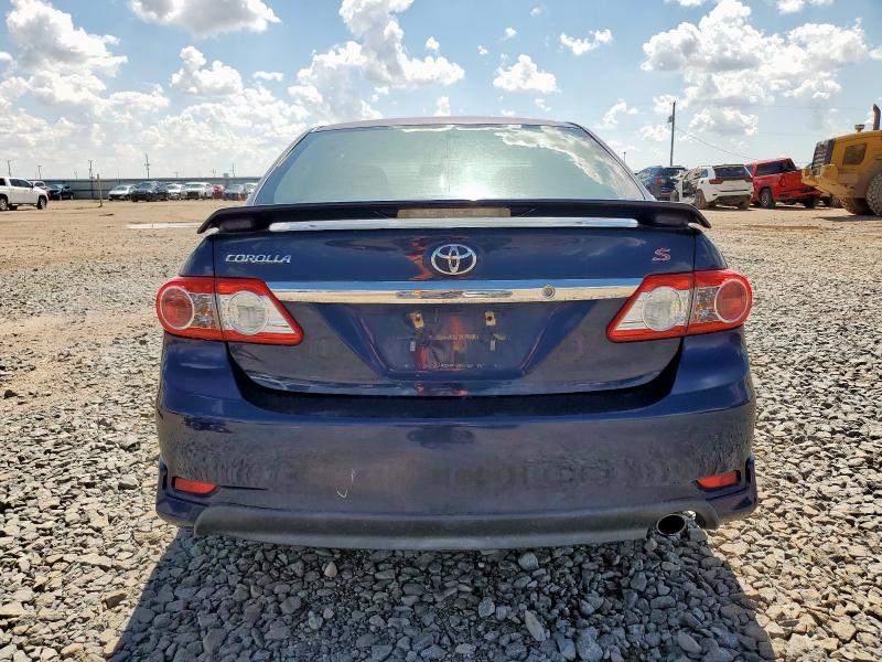 5YFBU4EEXCP037236 - 2012 TOYOTA COROLLA BASE ლურჯი ფოტო 6