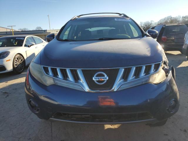 JN8AZ18U69W107012 - 2009 NISSAN MURANO S BLUE photo 5