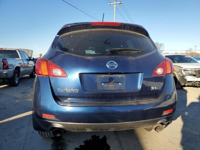 JN8AZ18U69W107012 - 2009 NISSAN MURANO S BLUE photo 6