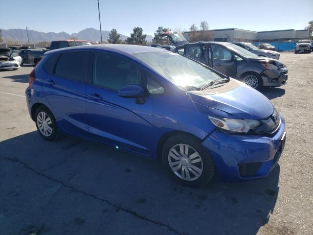 3HGGK5G55FM743784 - 2015 HONDA FIT LX BLUE photo 4