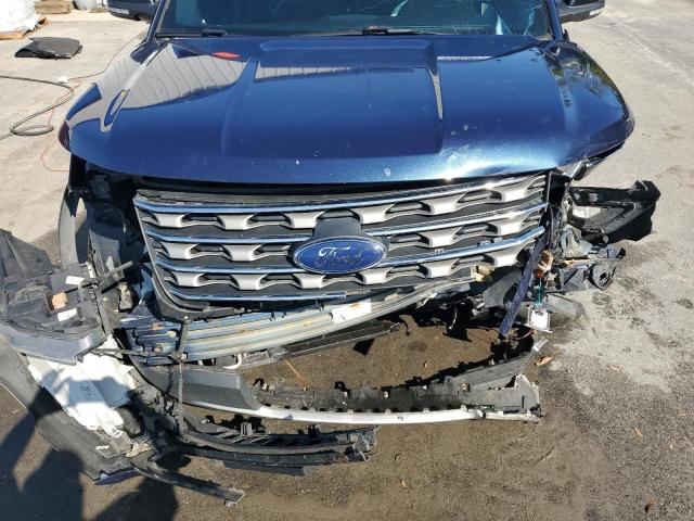 1FM5K8D85HGD46851 - 2017 FORD EXPLORER XLT 蓝色 照片 12