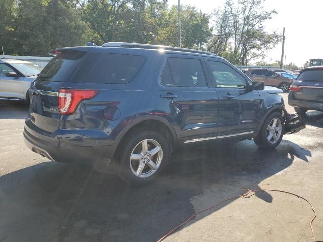 1FM5K8D85HGD46851 - 2017 FORD EXPLORER XLT 蓝色 照片 3