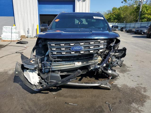 1FM5K8D85HGD46851 - 2017 FORD EXPLORER XLT 蓝色 照片 5