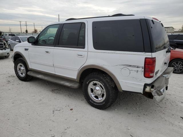 1FMPU18L1YLC42664 - 2000 FORD EXPEDITION EDDIE BAUER WHITE photo 2