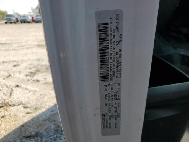 3C6TRVAG7GE103145 - 2016 RAM PROMASTER 1500 STANDARD Beyaz fotoğraf 13