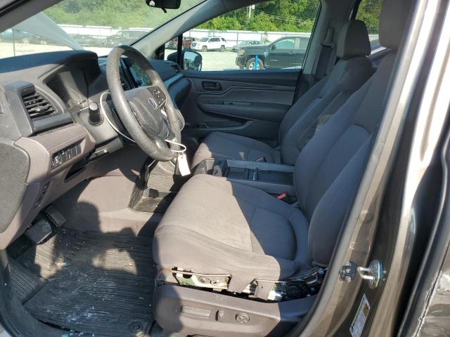 5FNRL6H54KB001867 - 2019 HONDA ODYSSEY EX GRAY photo 7