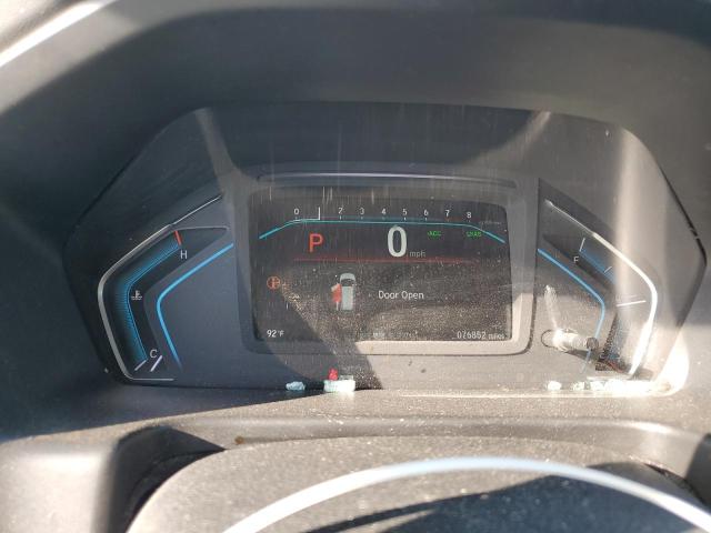 5FNRL6H54KB001867 - 2019 HONDA ODYSSEY EX GRAY photo 9