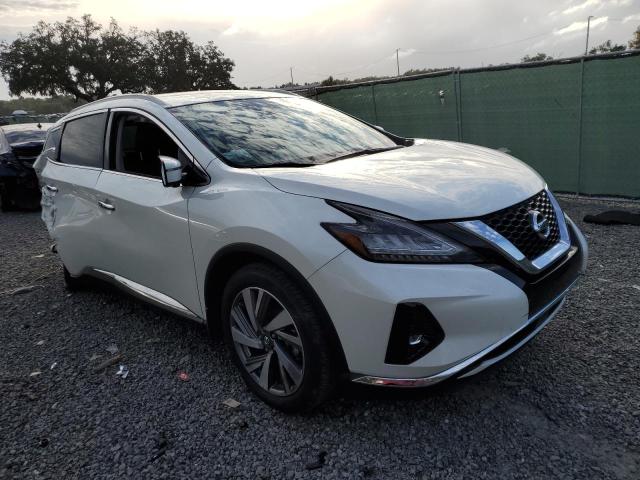 5N1AZ2CJ2MC113863 - 2021 NISSAN MURANO SL WHITE photo 4