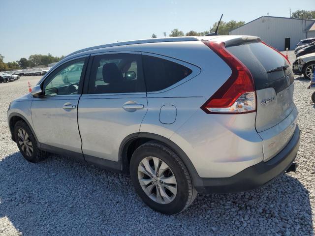 5J6RM4H78EL052559 - 2014 HONDA CR-V EXL GRAY photo 2