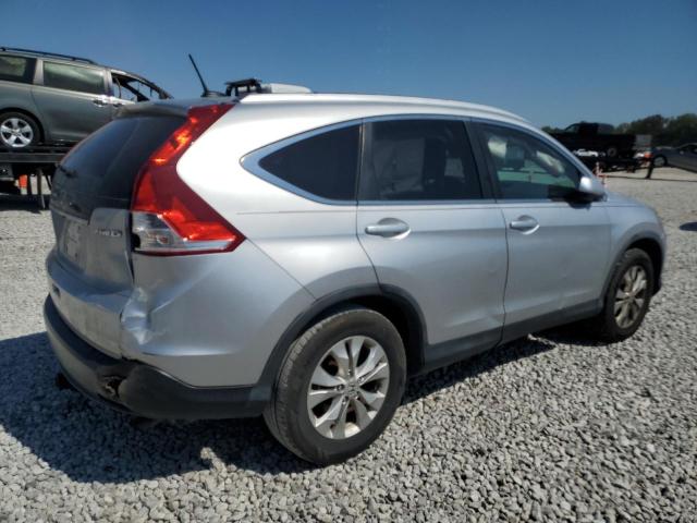 5J6RM4H78EL052559 - 2014 HONDA CR-V EXL GRAY photo 3