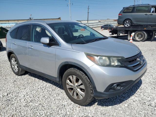 5J6RM4H78EL052559 - 2014 HONDA CR-V EXL GRAY photo 4