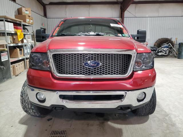 1FTPX14V88FA21001 - 2008 FORD F150 RED photo 5