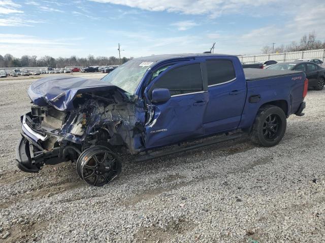 1GCGTCE3XG1188217 - 2016 CHEVROLET COLORADO LT BLUE photo 1