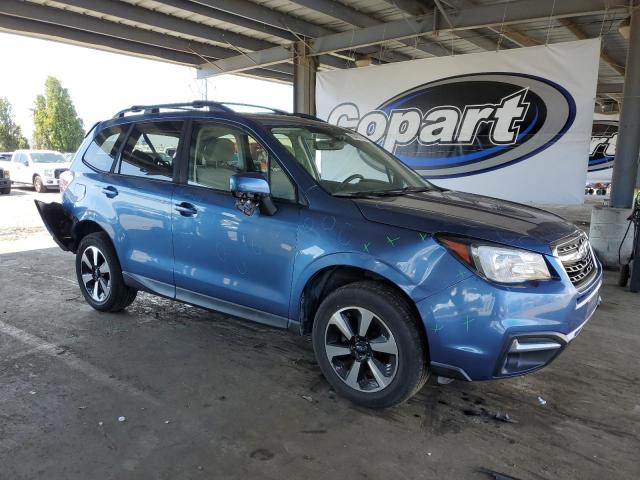 JF2SJAGC1HH567392 - 2017 SUBARU FORESTER 2.5I PREMIUM Azul foto 4