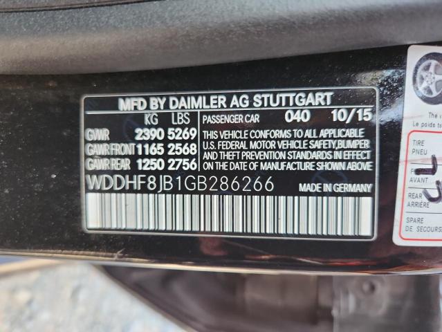 WDDHF8JB1GB286266 - 2016 MERCEDES-BENZ E 350 4MATIC BLACK photo 13