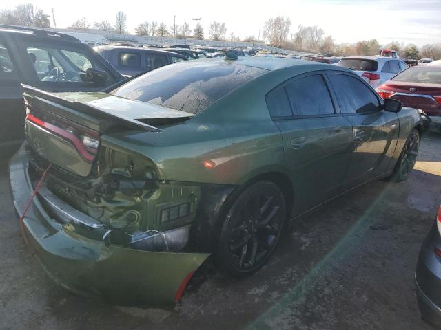 2C3CDXBGXPH516493 - 2023 DODGE CHARGER SXT GREEN photo 3