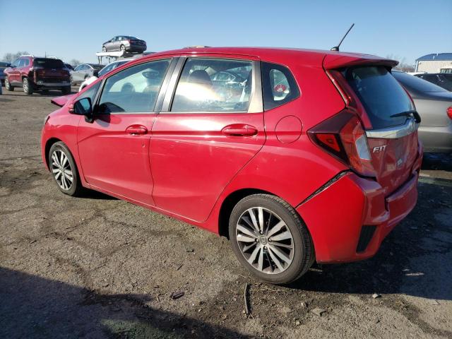 3HGGK5H81FM752202 - 2015 HONDA FIT EX RED photo 2