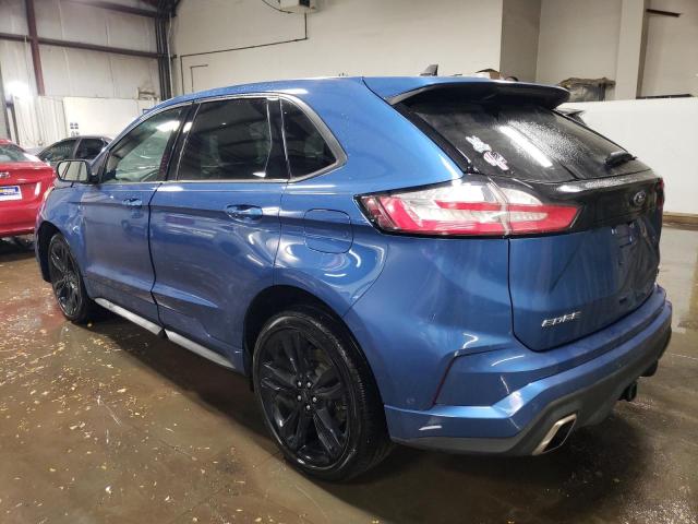 2FMPK4AP0LBB40530 - 2020 FORD EDGE ST BLUE photo 2