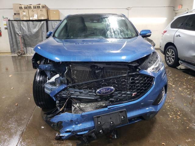 2FMPK4AP0LBB40530 - 2020 FORD EDGE ST BLUE photo 5