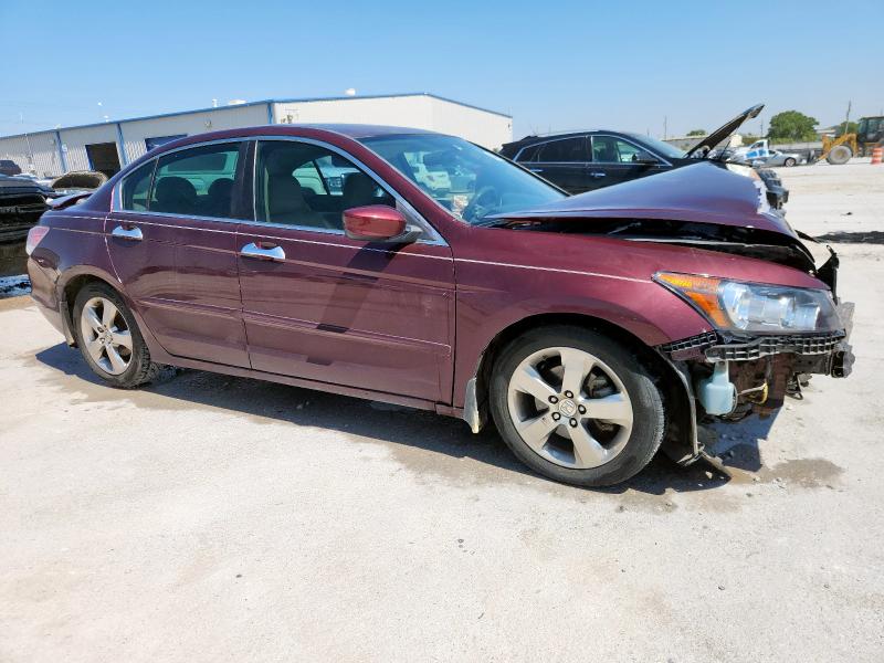1HGCP3F72CA040191 - 2012 HONDA ACCORD EX BURGUNDY photo 4