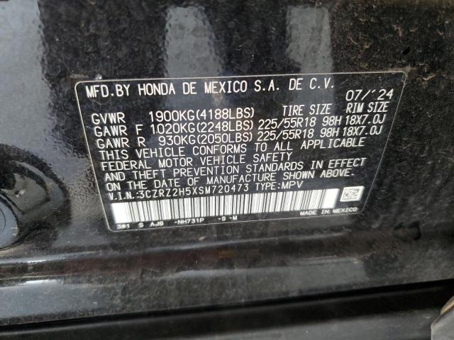 3CZRZ2H5XSM720473 - 2025 HONDA HR-V SPORT 黑色 照片 13