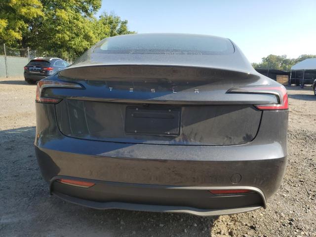 5YJ3E1EA9SF029703 - 2025 TESLA MODEL 3 BLACK photo 6