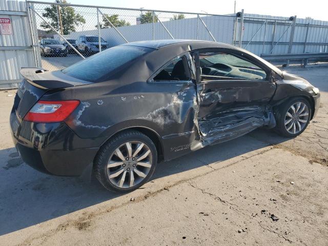 2HGFG21529H704108 - 2009 HONDA CIVIC SI BLACK photo 3