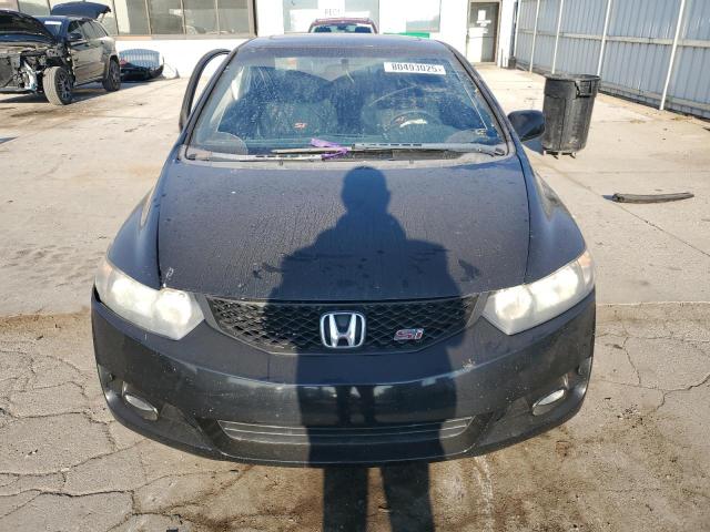 2HGFG21529H704108 - 2009 HONDA CIVIC SI BLACK photo 5