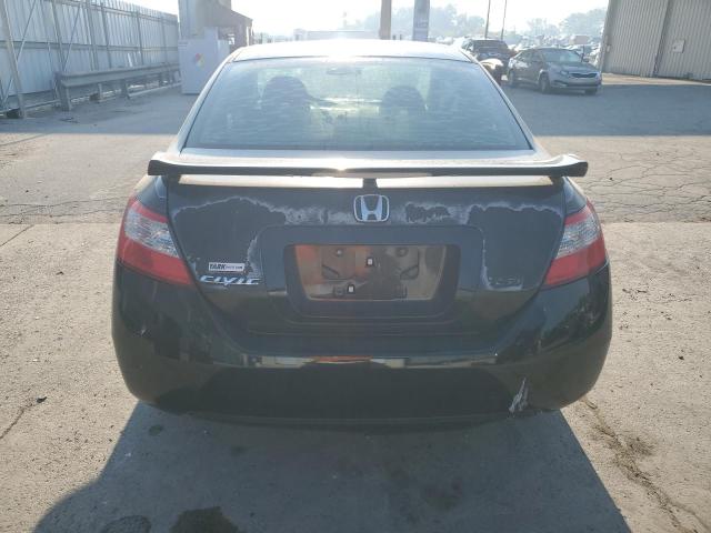2HGFG21529H704108 - 2009 HONDA CIVIC SI BLACK photo 6