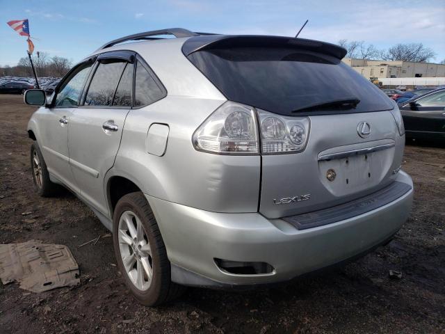 2T2HK31U48C094865 - 2008 LEXUS RX 350 SILVER photo 2