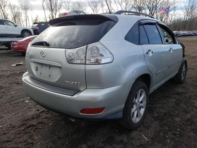 2T2HK31U48C094865 - 2008 LEXUS RX 350 SILVER photo 3