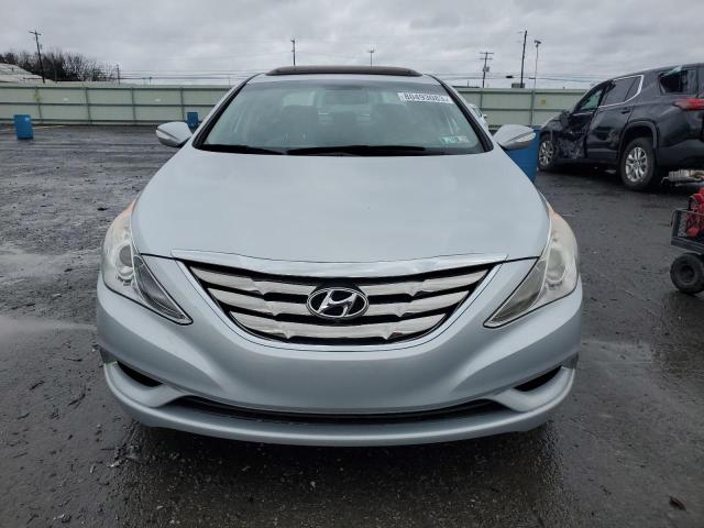 5NPEC4AC5DH647418 - 2013 HYUNDAI SONATA SE SILVER photo 5