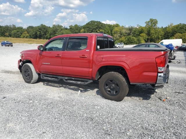 5TFAX5GN2HX085036 - 2017 TOYOTA TACOMA DOUBLE CAB RED photo 2