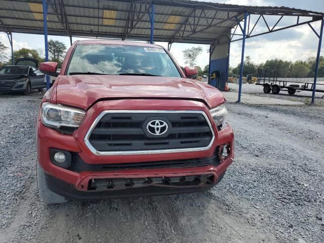 5TFAX5GN2HX085036 - 2017 TOYOTA TACOMA DOUBLE CAB RED photo 5