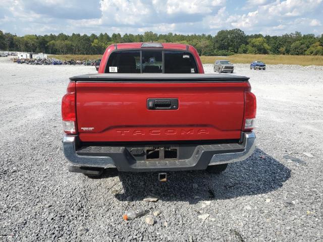 5TFAX5GN2HX085036 - 2017 TOYOTA TACOMA DOUBLE CAB RED photo 6