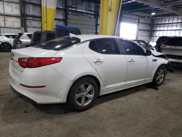 5XXGM4A73FG450772 - 2015 KIA OPTIMA LX WHITE photo 3