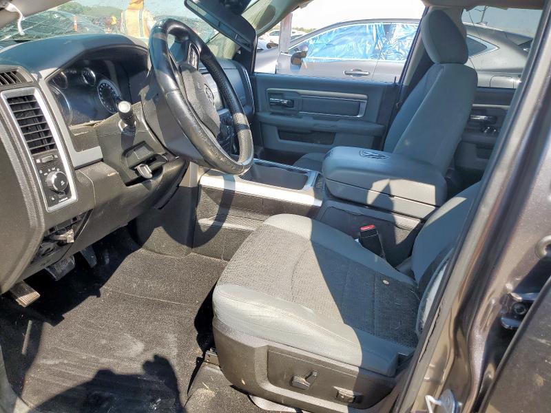 1C6RR6LT9KS540368 - 2019 RAM 1500 CLASSIC SLT فحمي صورة 7