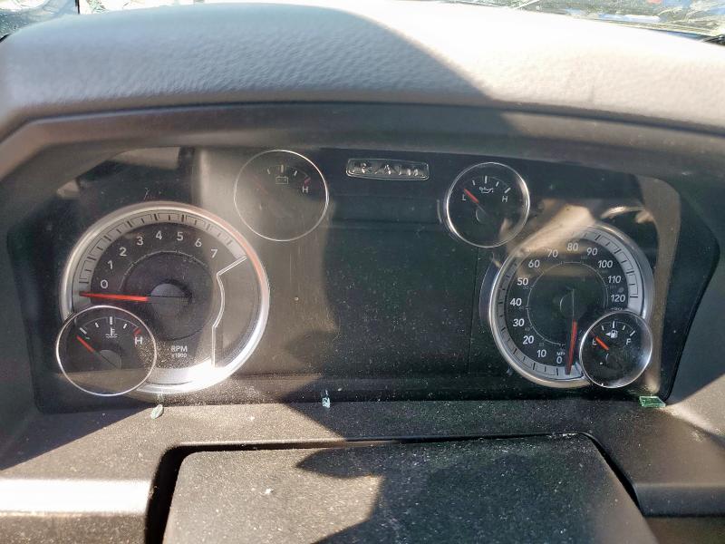 1C6RR6LT9KS540368 - 2019 RAM 1500 CLASSIC SLT فحمي صورة 9