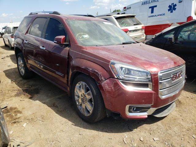 1GKKRTKDXFJ170664 - 2015 GMC ACADIA DENALI RED photo 1