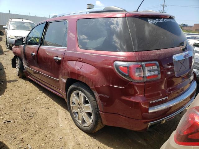 1GKKRTKDXFJ170664 - 2015 GMC ACADIA DENALI RED photo 3