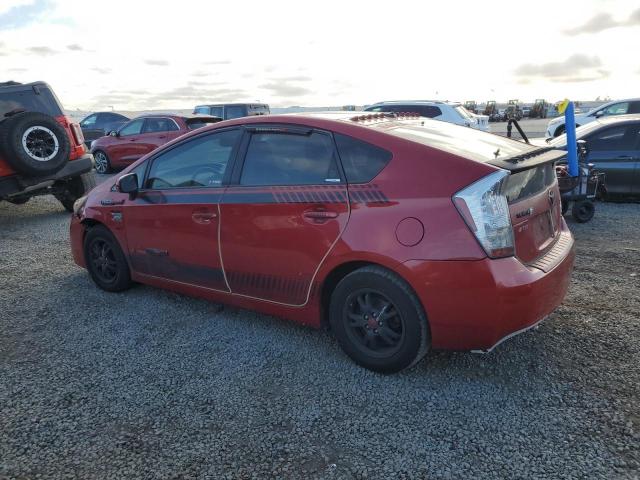 JTDKN3DU2A5013023 - 2010 TOYOTA PRIUS წითელი ფოტო 2