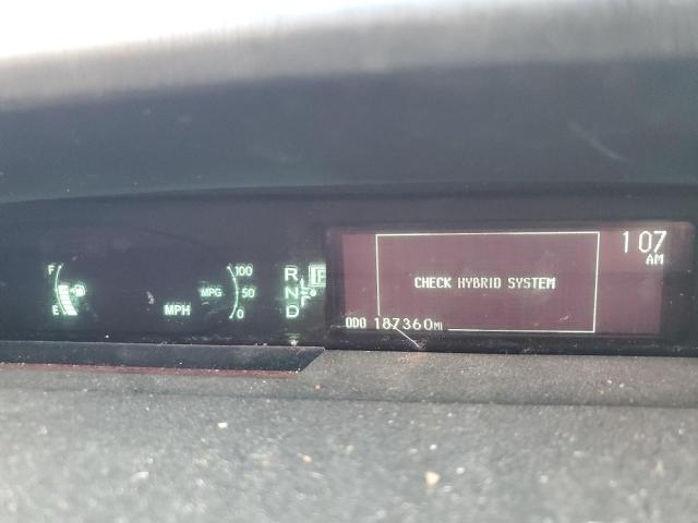 JTDKN3DU2A5013023 - 2010 TOYOTA PRIUS წითელი ფოტო 9