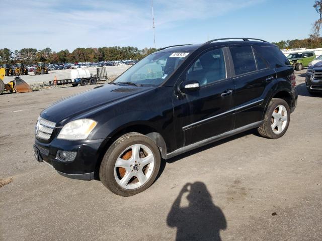 4JGBB22E68A424713 - 2008 MERCEDES-BENZ ML 320 CDI BLACK photo 1