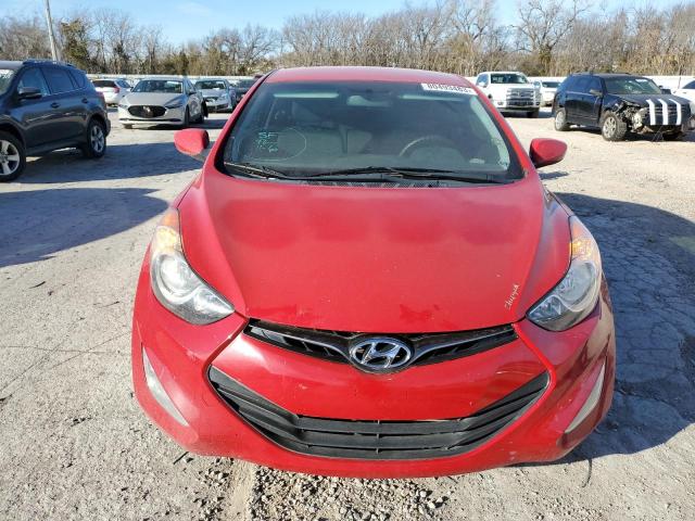 KMHDH6AE6DU013238 - 2013 HYUNDAI ELANTRA CO GS RED photo 5