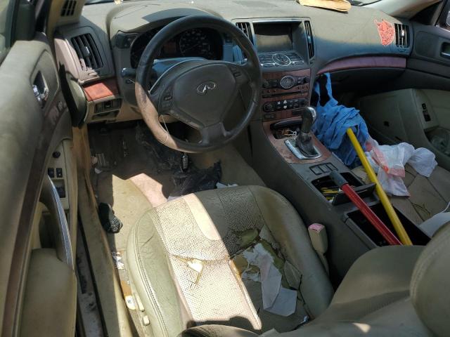 JNKCV64E68M113946 - 2008 INFINITI G37 BASE BLACK photo 8