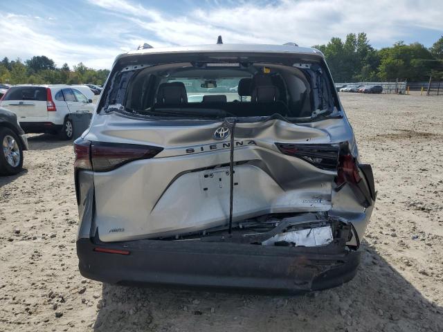 5TDKSKFC6PS092223 - 2023 TOYOTA SIENNA LE Gümüş fotoğraf 6