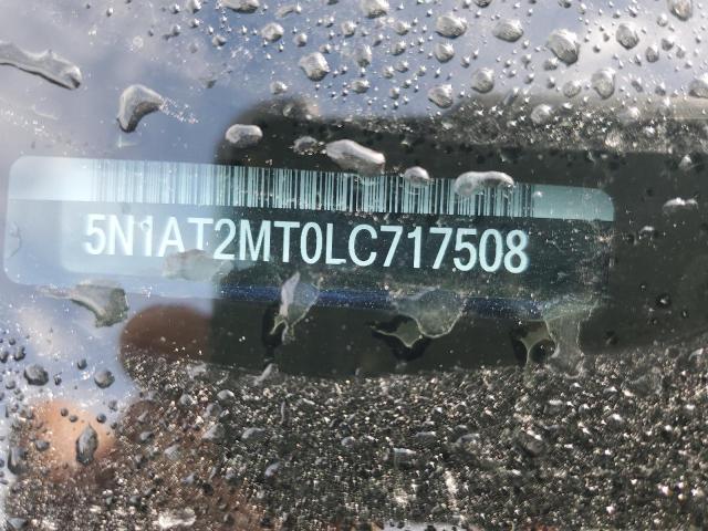 5N1AT2MT0LC717508 - 2020 NISSAN ROGUE S BLUE photo 13